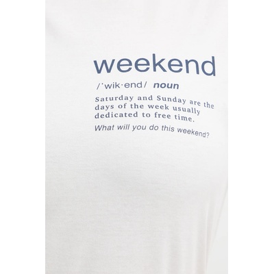 Weekend Max Mara Памучна тениска Weekend Max Mara TENUE (2615971051600)