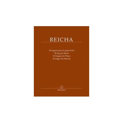 36 fug pro klavír - Reicha Antonín