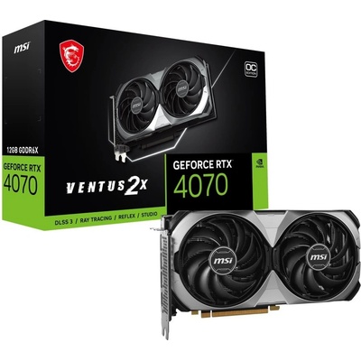 MSI GeForce RTX 4070 VENTUS 2X E1 12G OC – Zboží Živě