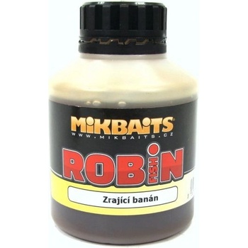 Mikbaits Booster robin fish Zrejúcí banán 250 ml