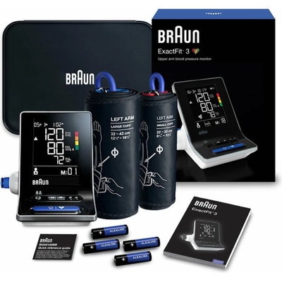 Braun EXACTFIT™ 3 BUA6150 Ramenný Tlakomer + Dve Manžety