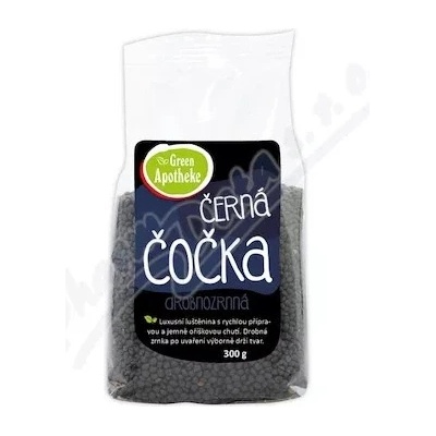 Zelená Apotheke šošovica čierna nelúpaná 300 g