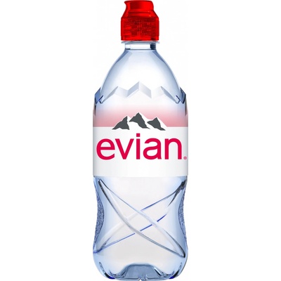 Evian přírodní minerální voda 0,75 l