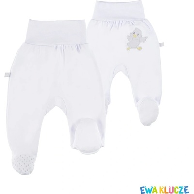 Ewa Kojenecké polodupačky NEWBORN bílá – Sleviste.cz