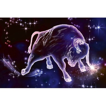 DIMEX ART s. r. o Флизелинов фототапет зодиакален знак - телец 375 x 250 см