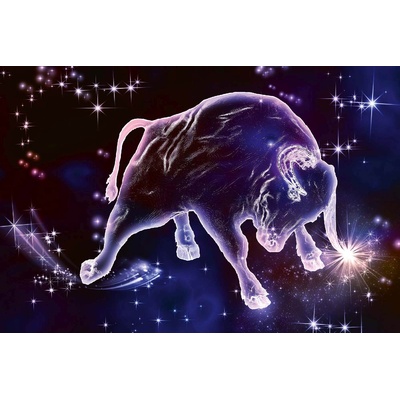 DIMEX ART Флизелинов фототапет зодиакален знак - телец 375 x 250 см