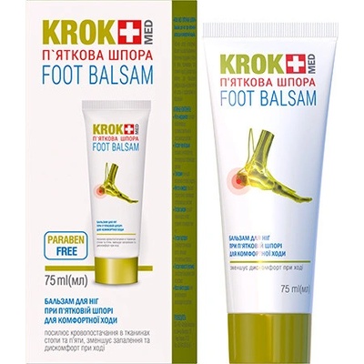 KrokMed Krém na pätnú ostrohu chladivý 75 ml