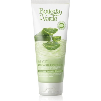 Bottega Verde hydratační a zklidňující gel krém na unavené nohy Aloe Vera 100 ml