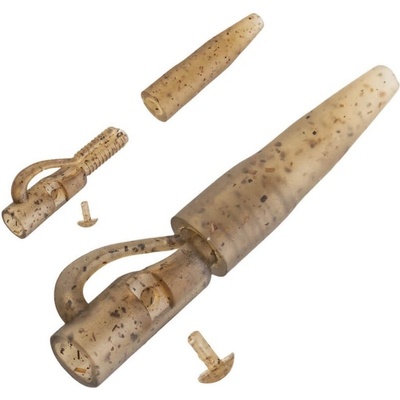 Zfish Závesky Lead Clip & Tail Rubber 6 ks