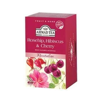 Ahmad Tea Rosehip Hibiscus & Cherry Revitalise 20 sáčků