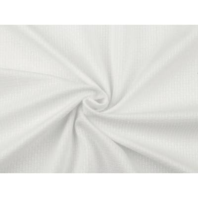 Prima-obchod Velvet / samet strukturovaný jednobarevný, barva 1 Off White