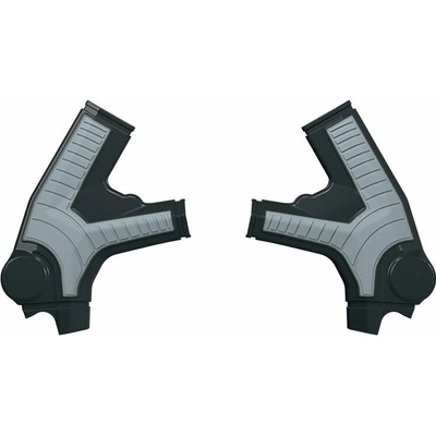 RACETECH (RTECH) kompletní kryty rámu BI-MATERIAL SUPER GRIP SURRON ULTRA BEE '23-'25 barva černá / šedá