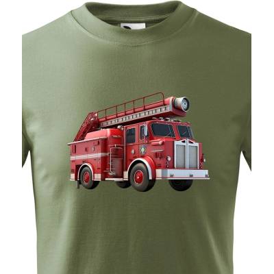 Dětské triko Hasiči Military Canvas Dětské tričko Bezvatriko.cz 1829