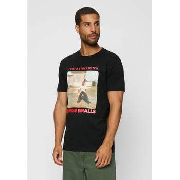 Mister Tee Тениска Biggie Old Photo Tee black XXLUB-MT1994-00007 - Тъмносив, размер S