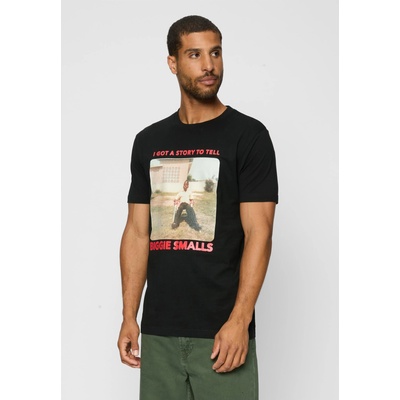 Mister Tee Тениска Biggie Old Photo Tee black XXLUB-MT1994-00007 - Тъмносив, размер S