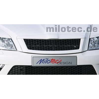 MILOTEC Maska Milotec s čiernou mriežkou RS design, Škoda Octavia II, 2008 – 2013, Combi / Limousine; RS