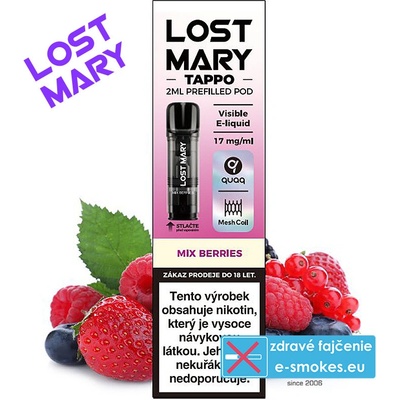 Elf Bar Lost Mary Tappo Cartridge Mix Berries 17 mg