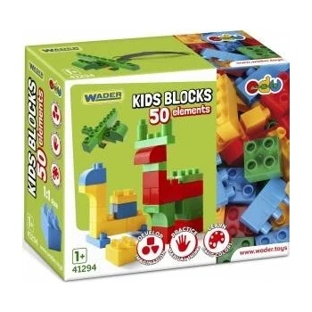 Wader Building Blocks Kids Blocks 50 Pieces