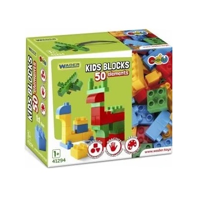 Wader Building Blocks Kids Blocks 50 Pieces