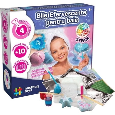 Hashtag Toys Творчески комплект Hashtag Toys - Създай бомбички за вана (HT052231)