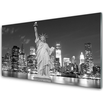 Obraz na skle Socha Svobody New York 100x50 cm