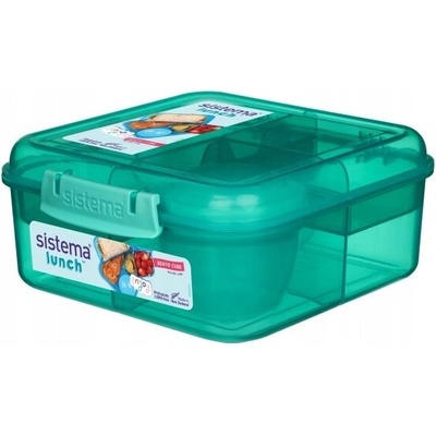 Sistema 41685 Bento Cube Lunch 1250 ml zelený