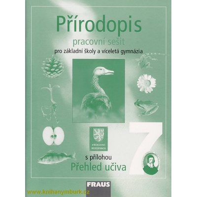 Přírodopis 7.r. ZŠ a víceletá gymnázia-Pracovní sešit - Čabradová,Hasch,Sejpka,Vaněčková