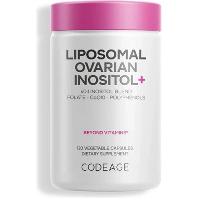 Codeage Liposomal Ovarian Inositol+ 120 Veg Kapslí