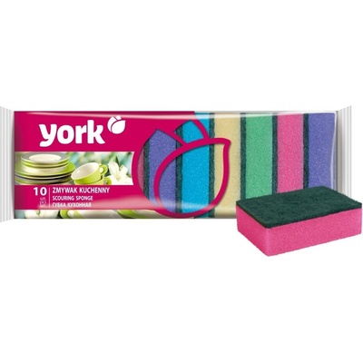 Hubka York 030030, špongia na riad, 9x6x2.9 cm, bal. 10 ks