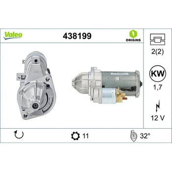 Startér VALEO 438199