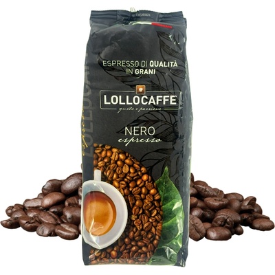 Lollo Caffé Lollo Caffe NERO кафе на зърна 1кг