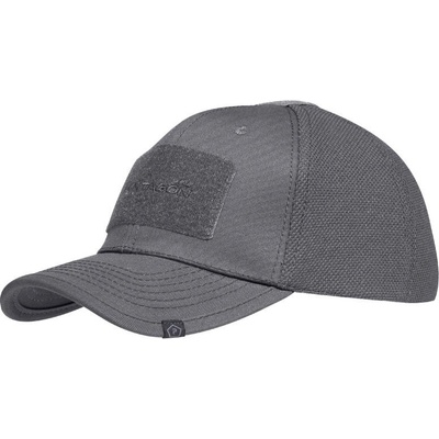 Pentagon Raptor BB taktická sivá sivá Baseball ová s nastaviteľným velcro patentom velcro panelmi a putkom