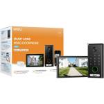 Dahua VDP7 видеодомофонна система 5 MP 17, 8 см (7") Черен (VO1-5M0R/VH1-7A0S)