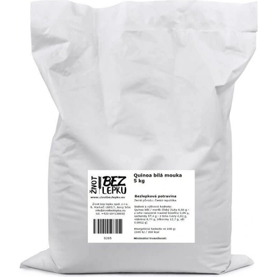 Život bez lepku Quinoa biela múka 5 kg