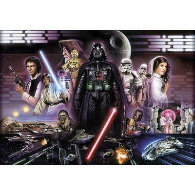 Komar 8-482 Obrazová fototapeta Star Wars Dart Vader Collage rozměry 368 x 254 cm