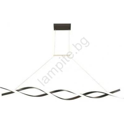 ILLUMAXX Led Пендел twist led/37w/230v 4000k 120 см черен (os0070)