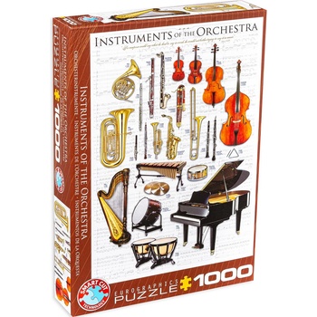 EUROGRAPHICS Пъзел Eurographics от 1000 части - Оркестърни инструменти (EG60001410)