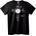 NOONEBRAND Тениска Часовник Кръст - 4XL, Black
