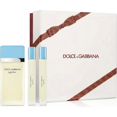 Dolce & Gabbana Light Blue EDT 50 ml + EDT 10 ml + EDT 10 ml darčeková sada