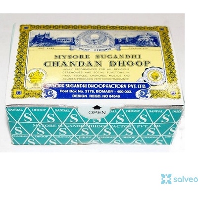 Chandan Dhoop santalové válečky 20 g – Zboží Dáma