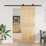 vidaXL Преплъзваща се врата NARVIK 80 x 210 см (213, 5 см) (3445270)