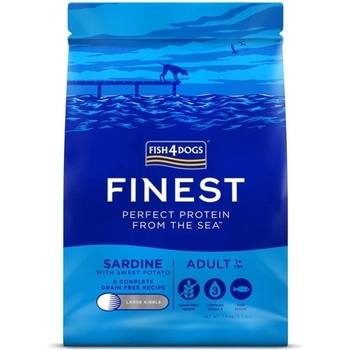 Fish4Dogs finest Възрастни Сардина голяма 1, 5 кг