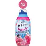 Lenor Омекотител за тъкани Lenor Fresh Pink Blossom 4x700ml/50PD