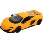 Kinsmart Метална количка Kinsmart - McLaren 675LT, 1: 36, оранжева (53118)