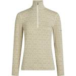 Icebreaker Дамско мериносово термобельо Icebreaker Women's Merino 260 Oasis L/S Half Zip Alpine Geo Merino base layer - Undyed / Cumin / J - размер XL (115-2827-0215)