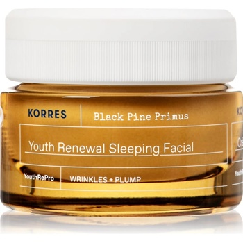 KORRES Black Pine Primus нощен крем за лице против признаци на стареене 40ml