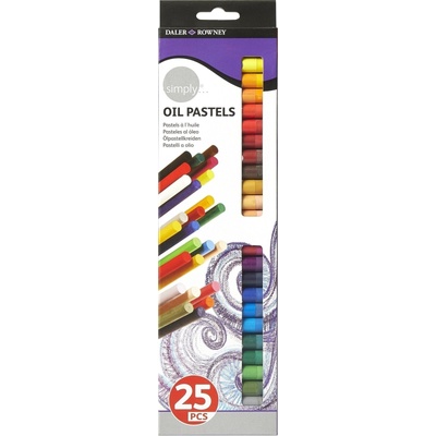 Daler Rowney Simply Oil Pastel Комплект маслени пастели 25 бр (157500125)