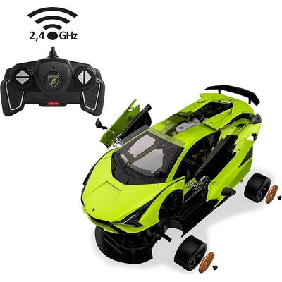Jamara Lamborghini Sián FKP 37 green 2,4GHz kit 1:18