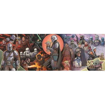 Trefl - Puzzle Adventurest of the Mandalorian panorama - 1 000 piese