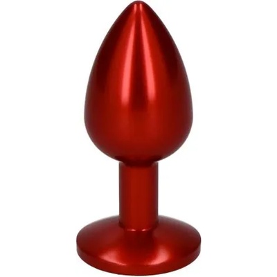Toyz4Lovers Малко анално бижу в червено с кристал Pleasure Night